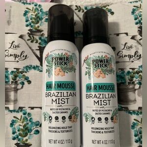 NEW NEW Power Stick Hair Mousse VIRAL Brazilian Mist scent ☀️